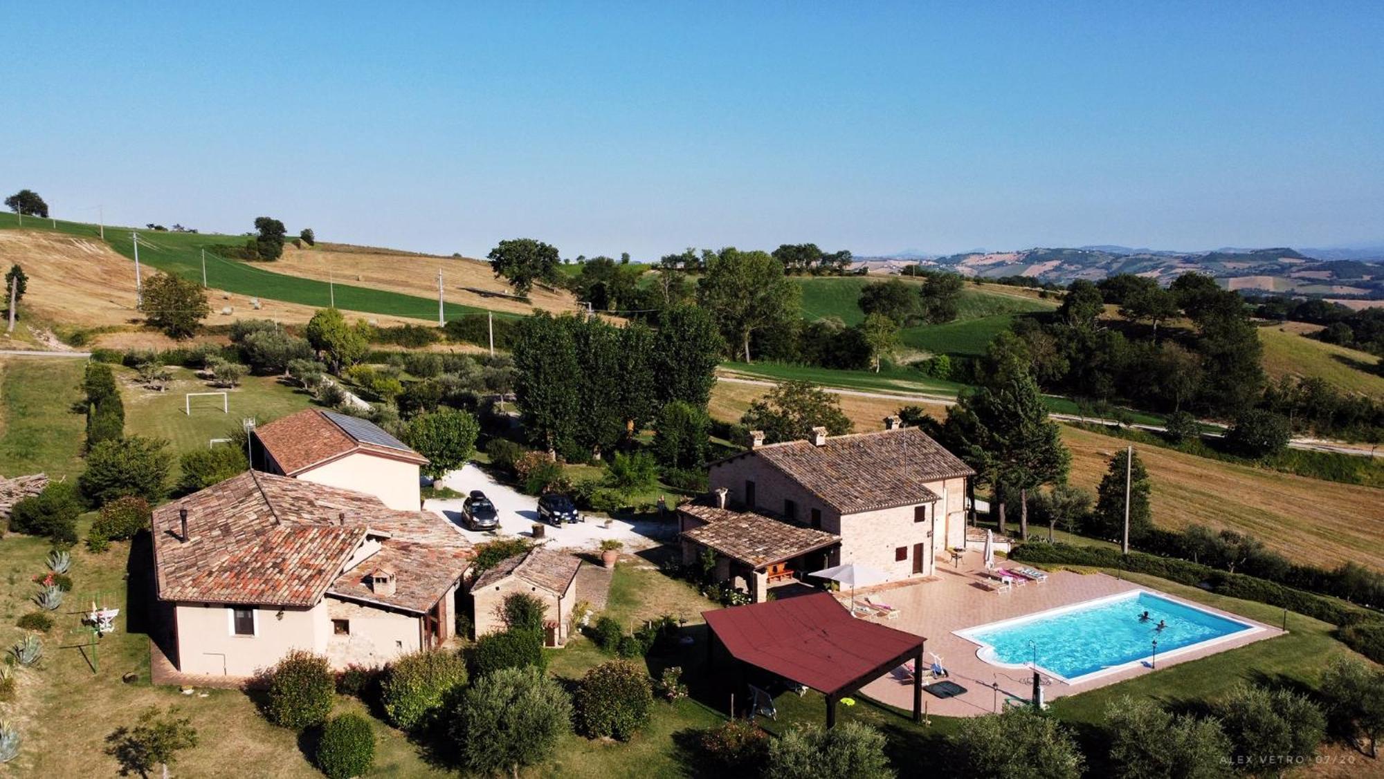 Agriturismo Villa Rosetta San Severino Marche Kültér fotó